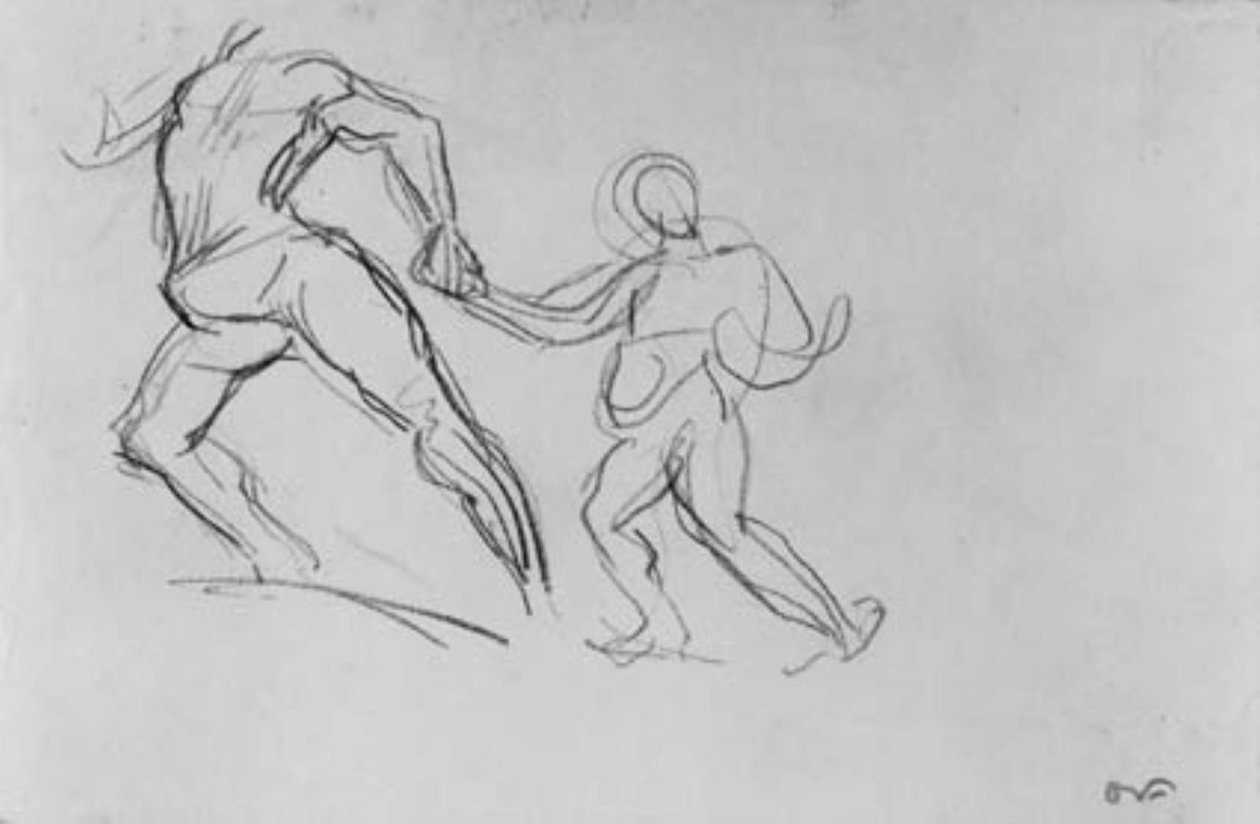 Deux figures en mouvement - Emile Othon Friesz