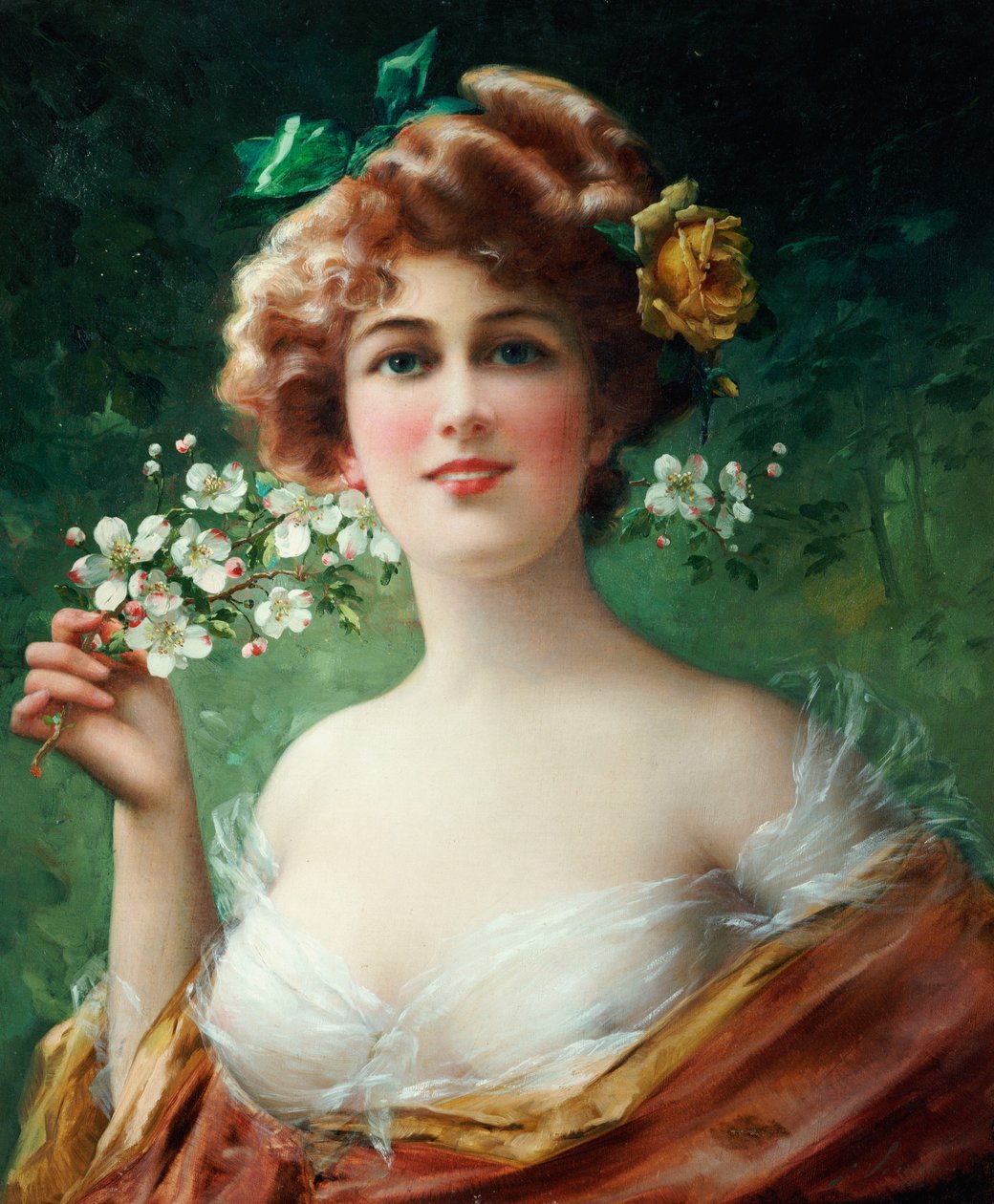 Beauté florissante - Emile Vernon
