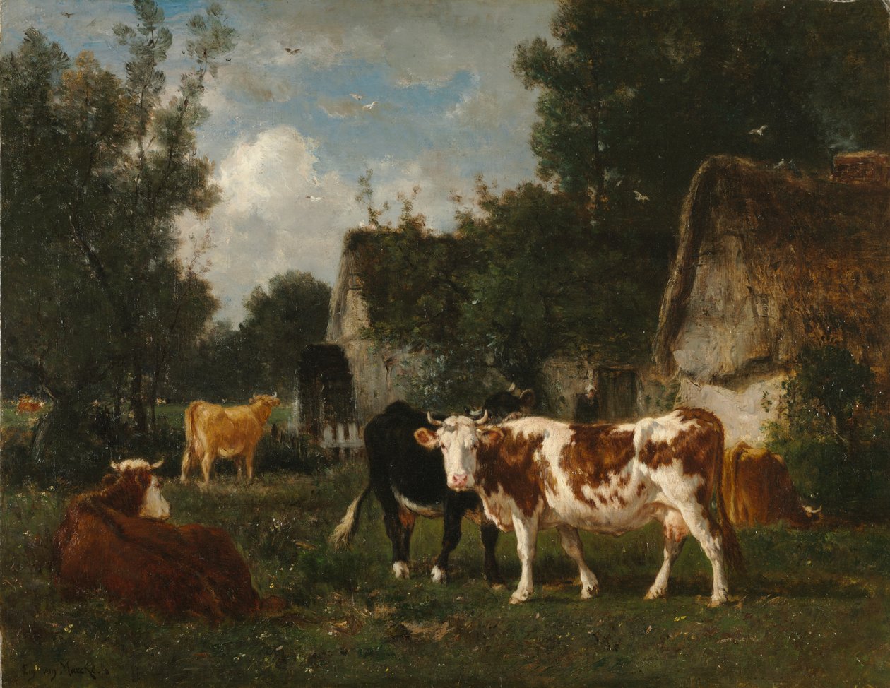 Le Moulin - Émile van Marcke