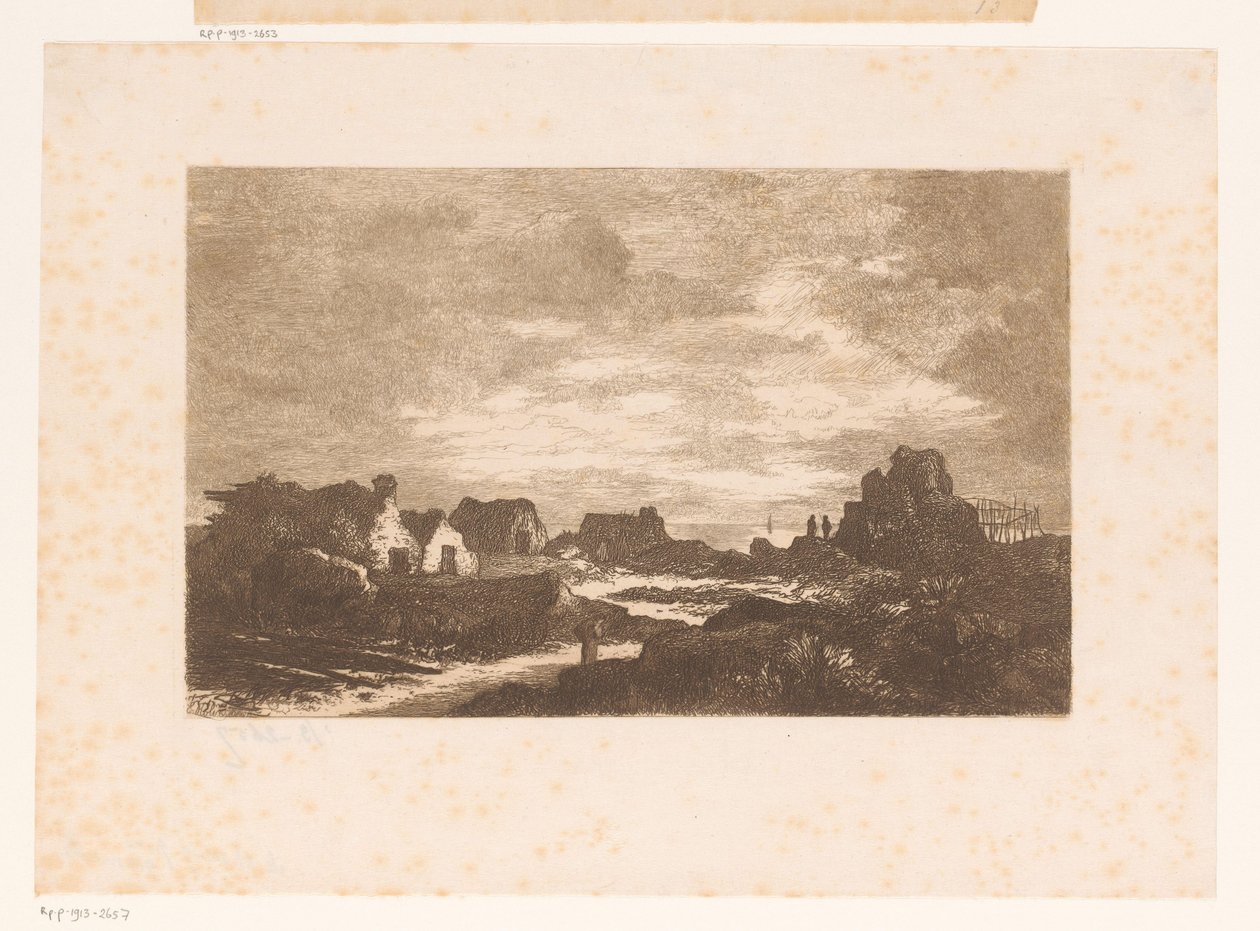 Vue de Chaussy près de Grandville - Emilie Rolin Jacquemijns