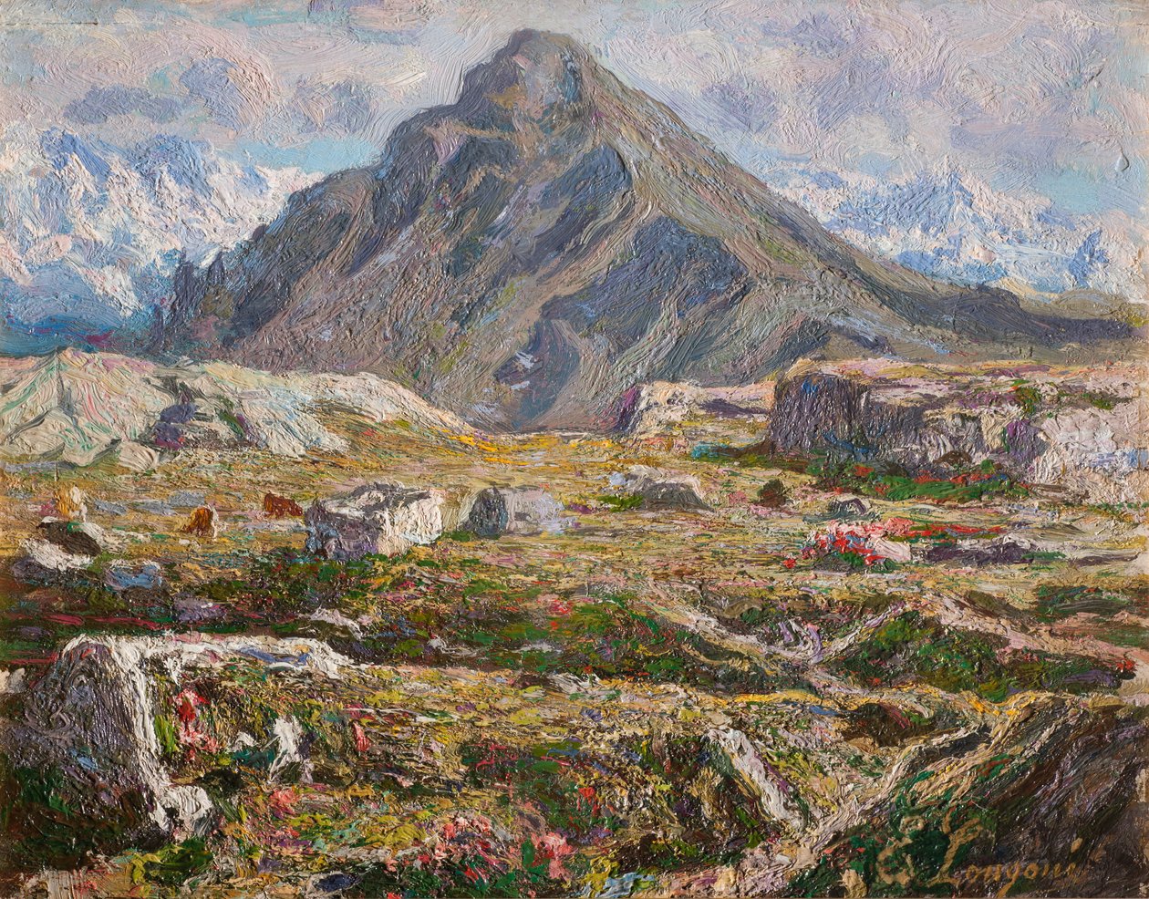 La Dent de Baiton - Emilio Longoni