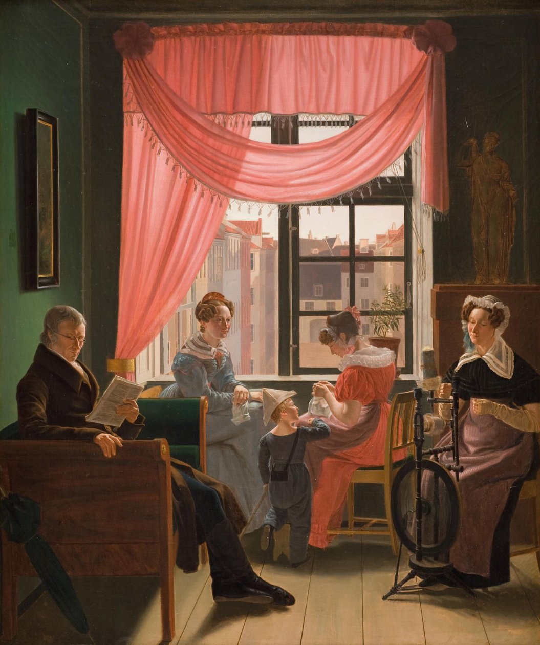 Portrait de famille - Emilius Ditlev Baerentzen