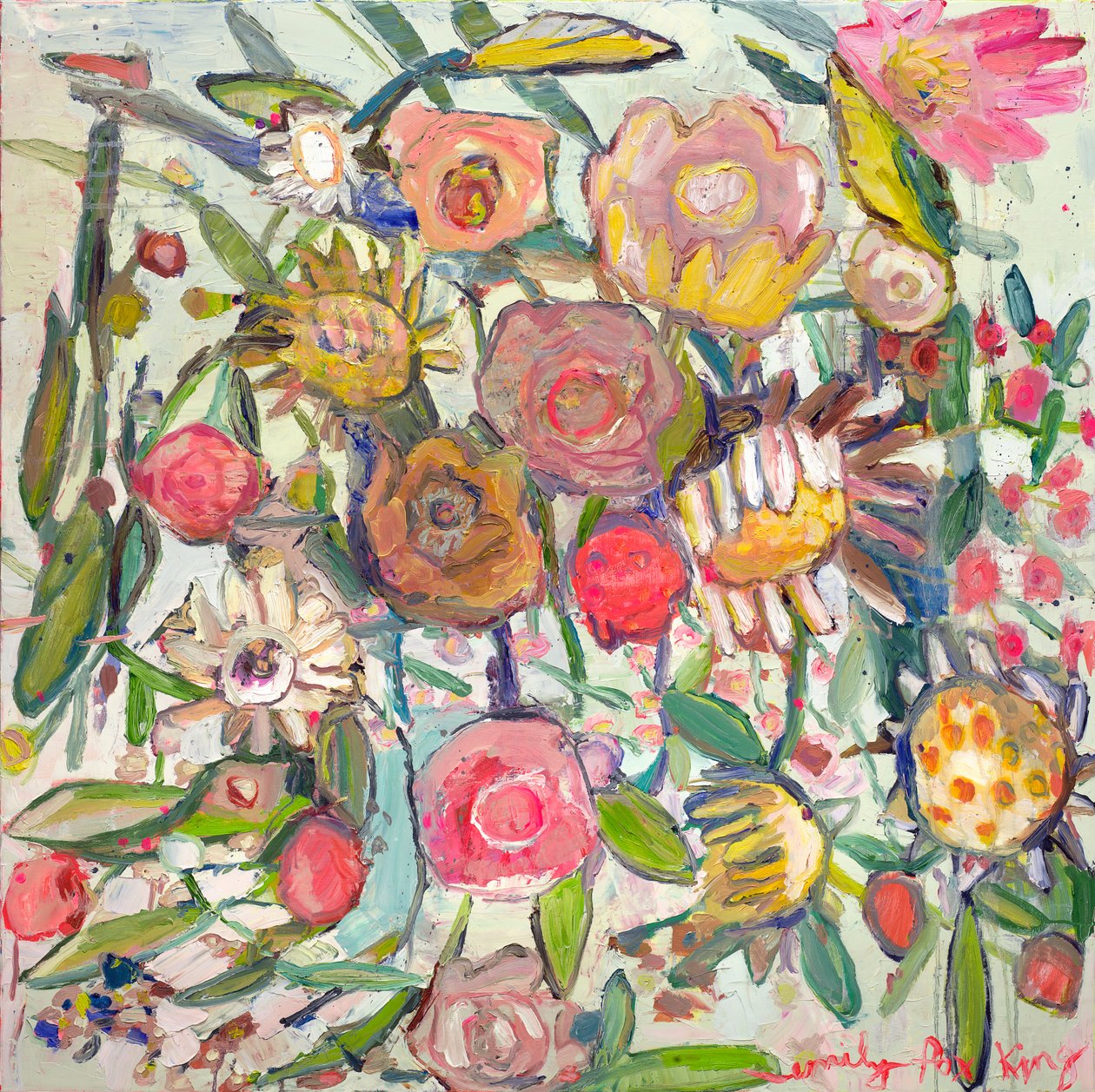 Good Grief, 2021 (huile sur toile) - Emily Fox King