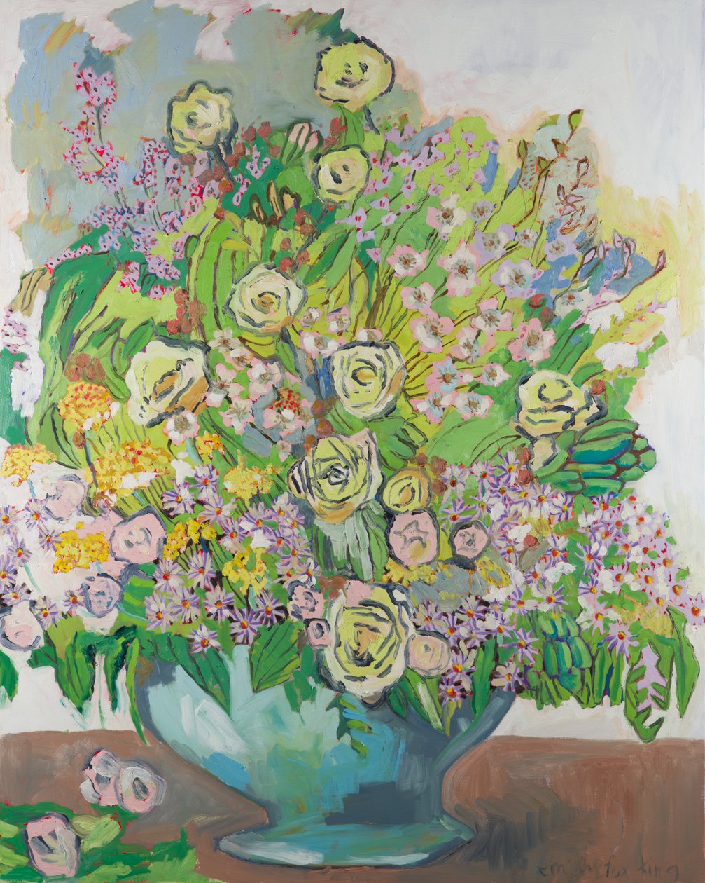 Ruth, 2016 (huile sur toile) - Emily Fox King