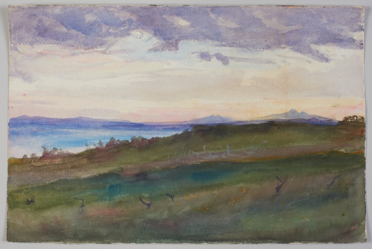 Vue de paysage, Hammamet - Emily Sargent