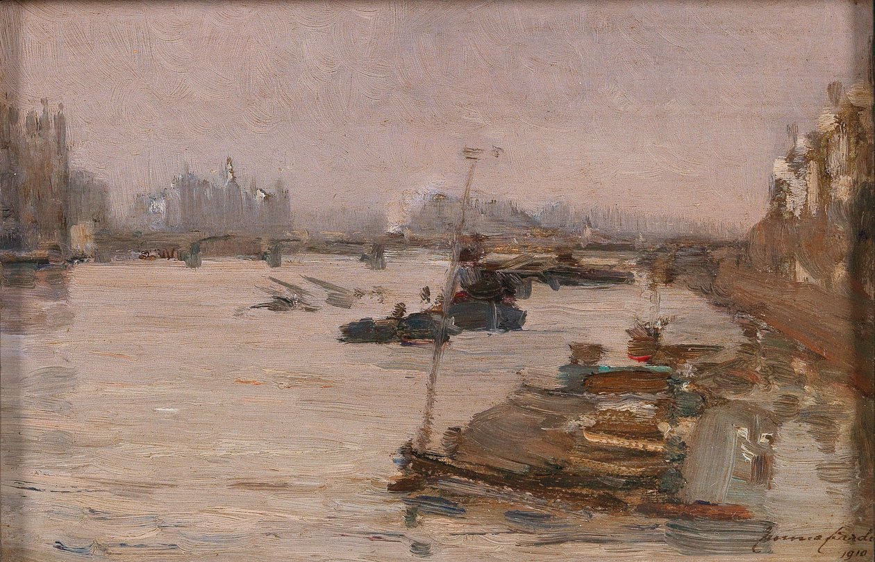 La Tamise, Londres - Emma Ciardi
