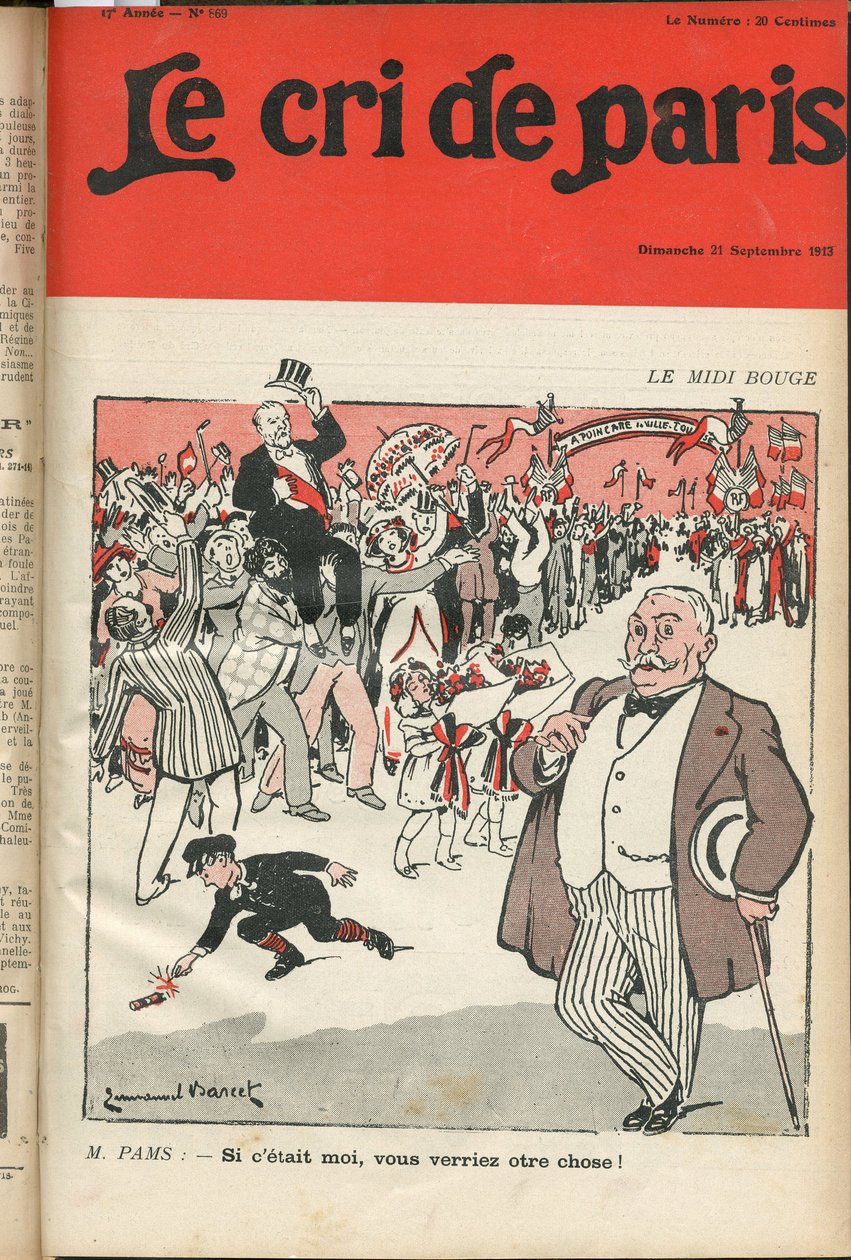 Couverture de "Le Cri de Paris" - Emmanuel Barcet