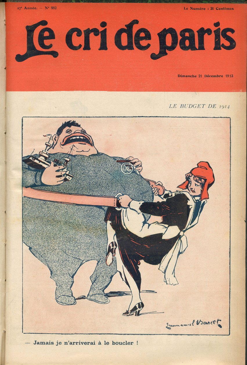 Couverture de "Le Cri de Paris" - Emmanuel Barcet
