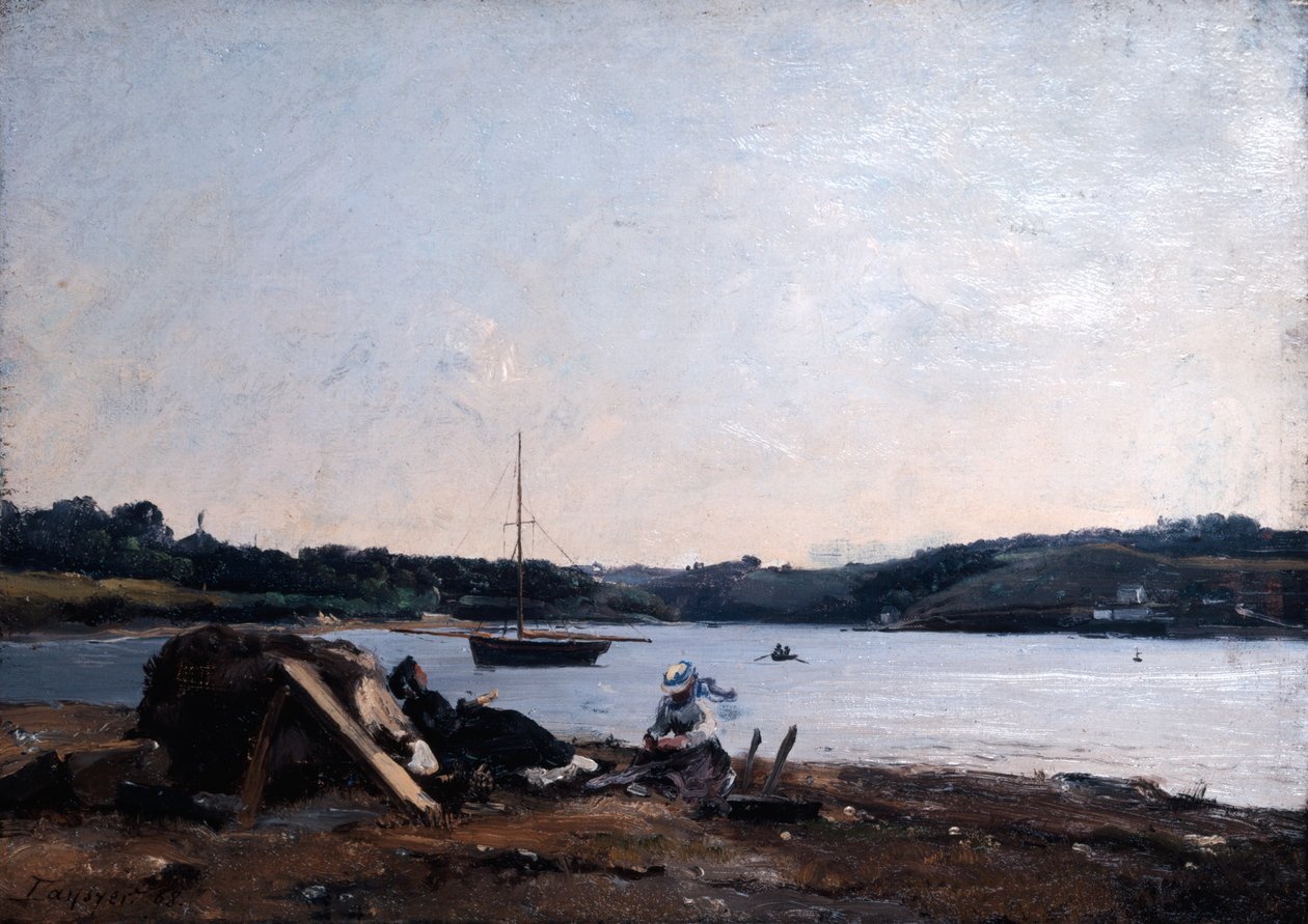 Embouchure de la rivière, 1868 - Emmanuel Lansyer