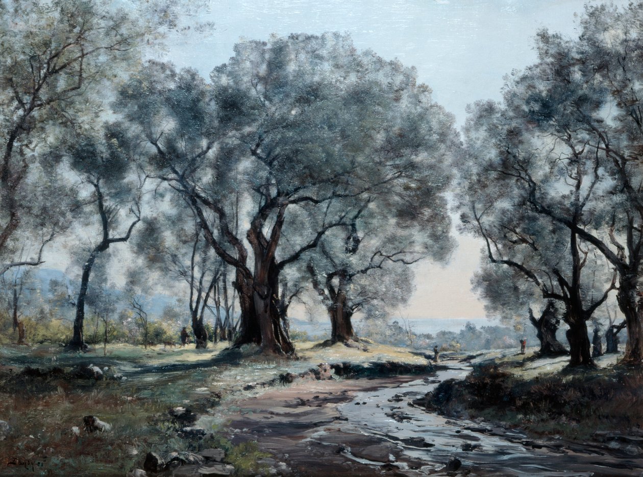 Le Ruisseau de Vallonet, 1892 - Emmanuel Lansyer