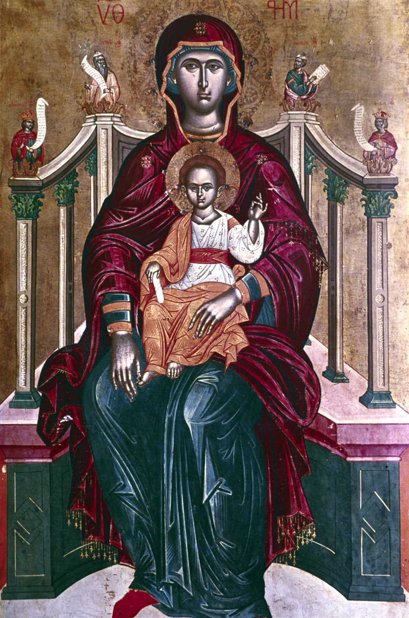 Icône de la Vierge et l