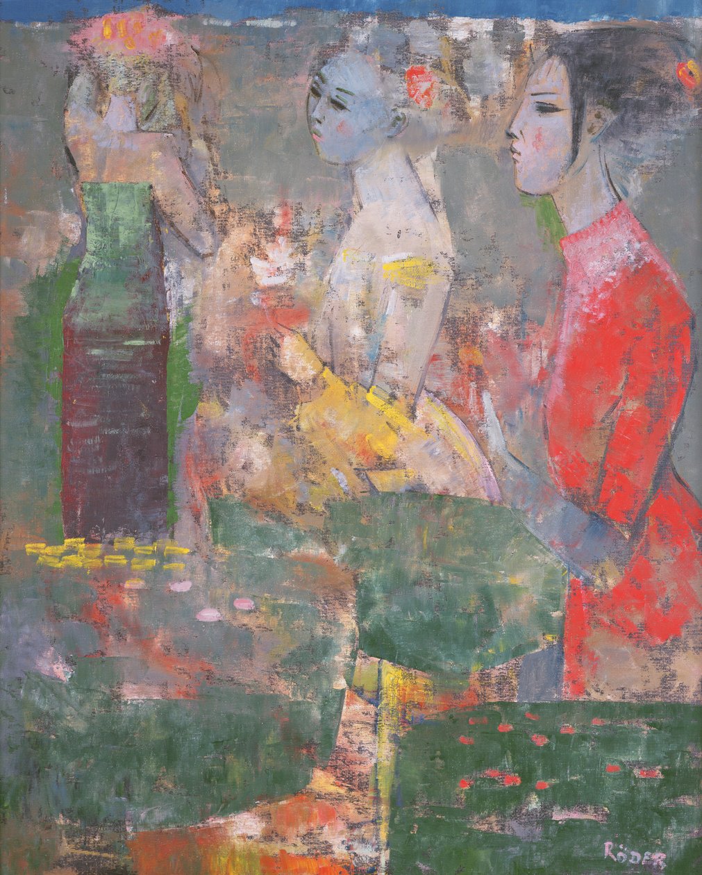 Dans le jardin - Endre Roder