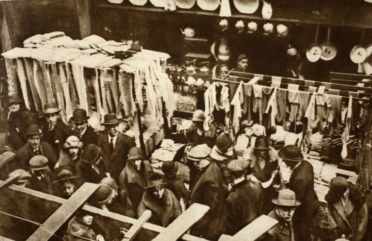 Marché de Berwick Street, Soho, un samedi, de Wonderful London, publié 1926-27 - English Photographer