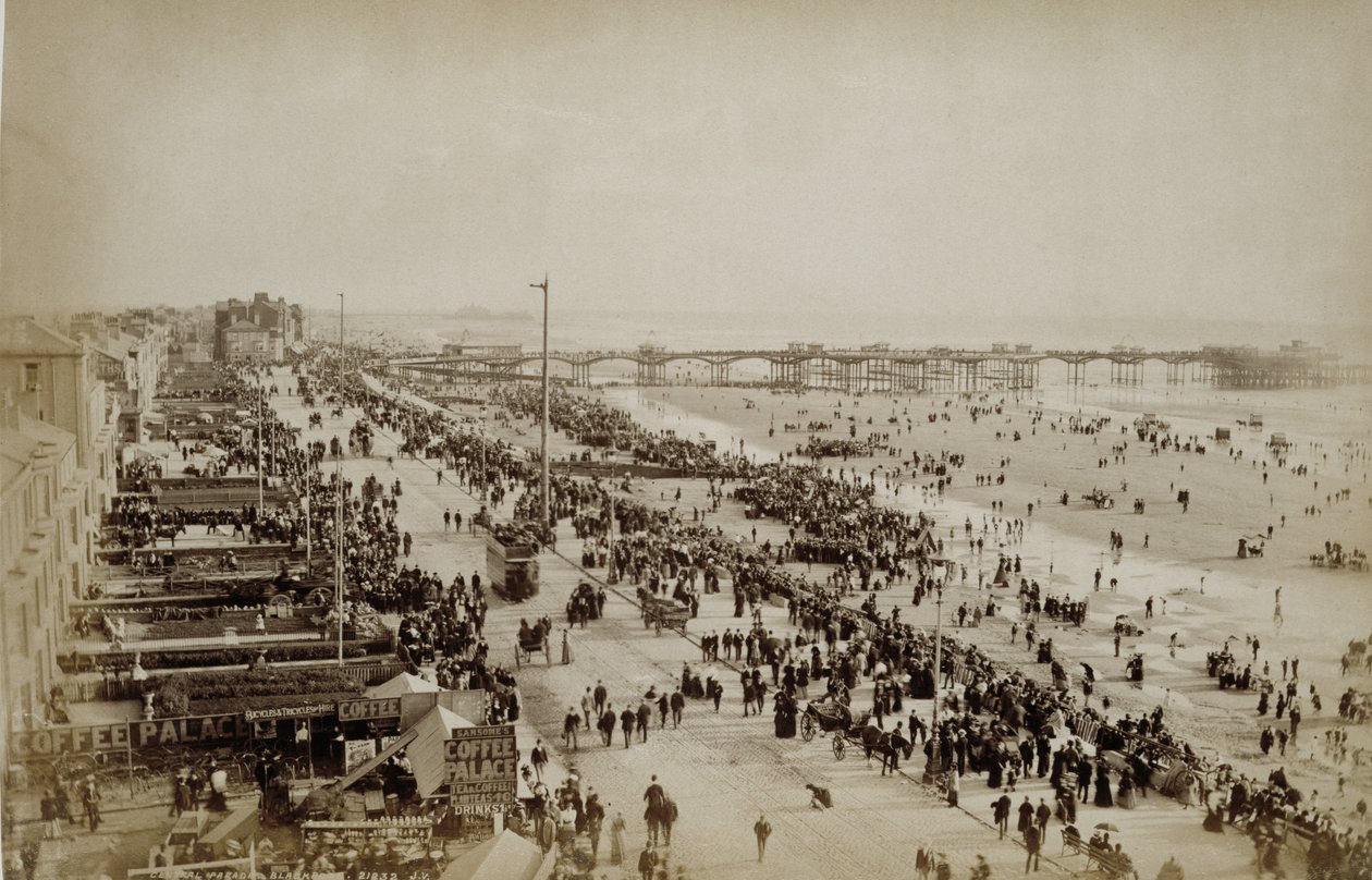 Plage de Blackpool - English Photographer