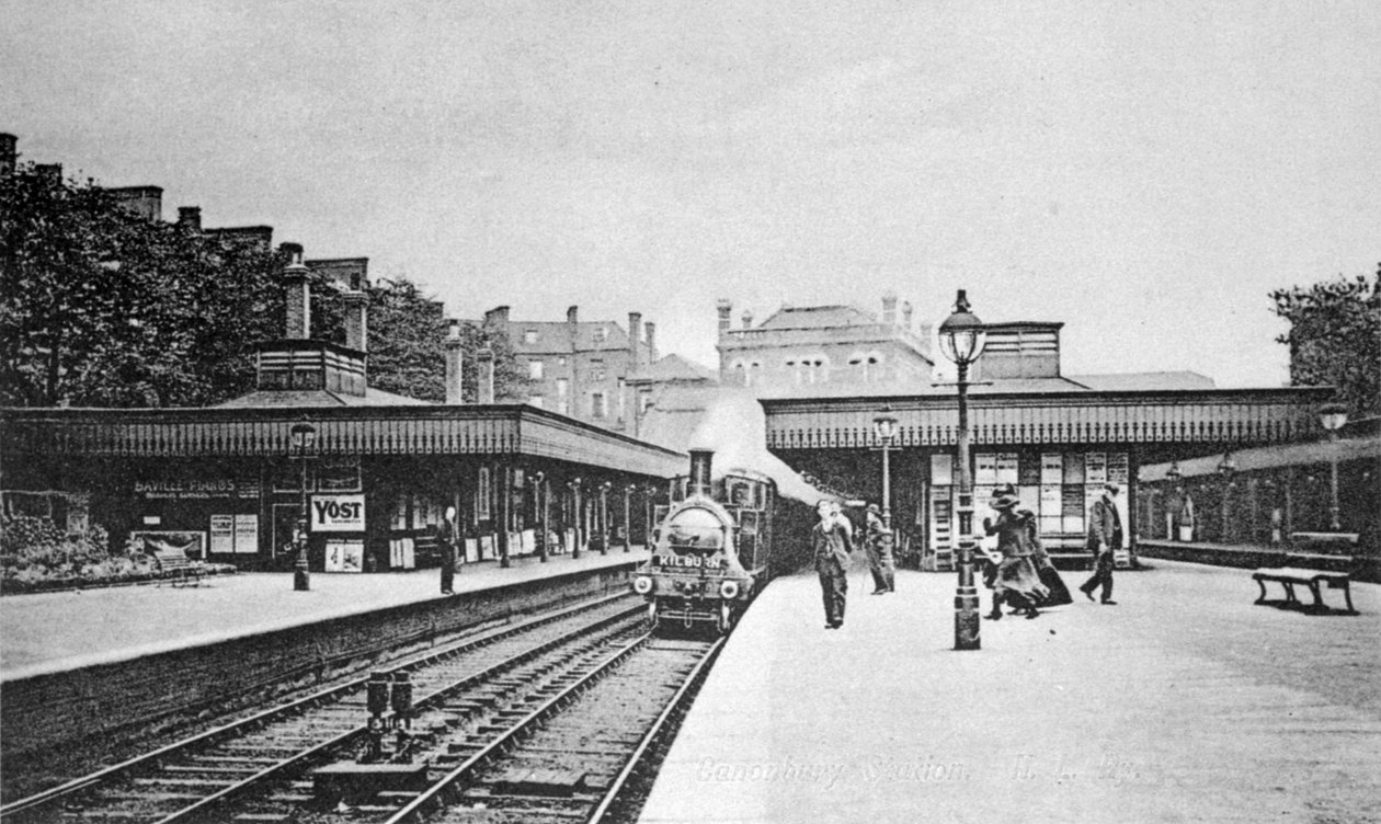 Gare de Canonbury, Islington - English Photographer