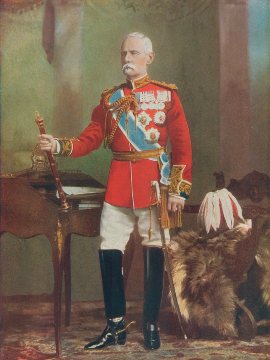 Field-Marshal Lord Roberts. Field-Marshal Commandant en chef des forces en Afrique du Sud - English Photographer