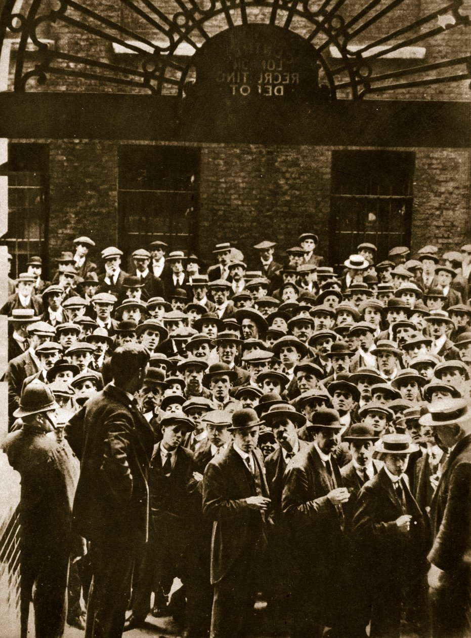 Si je devais mourir, pense seulement ceci de moi..., vers 1914-18 - English Photographer