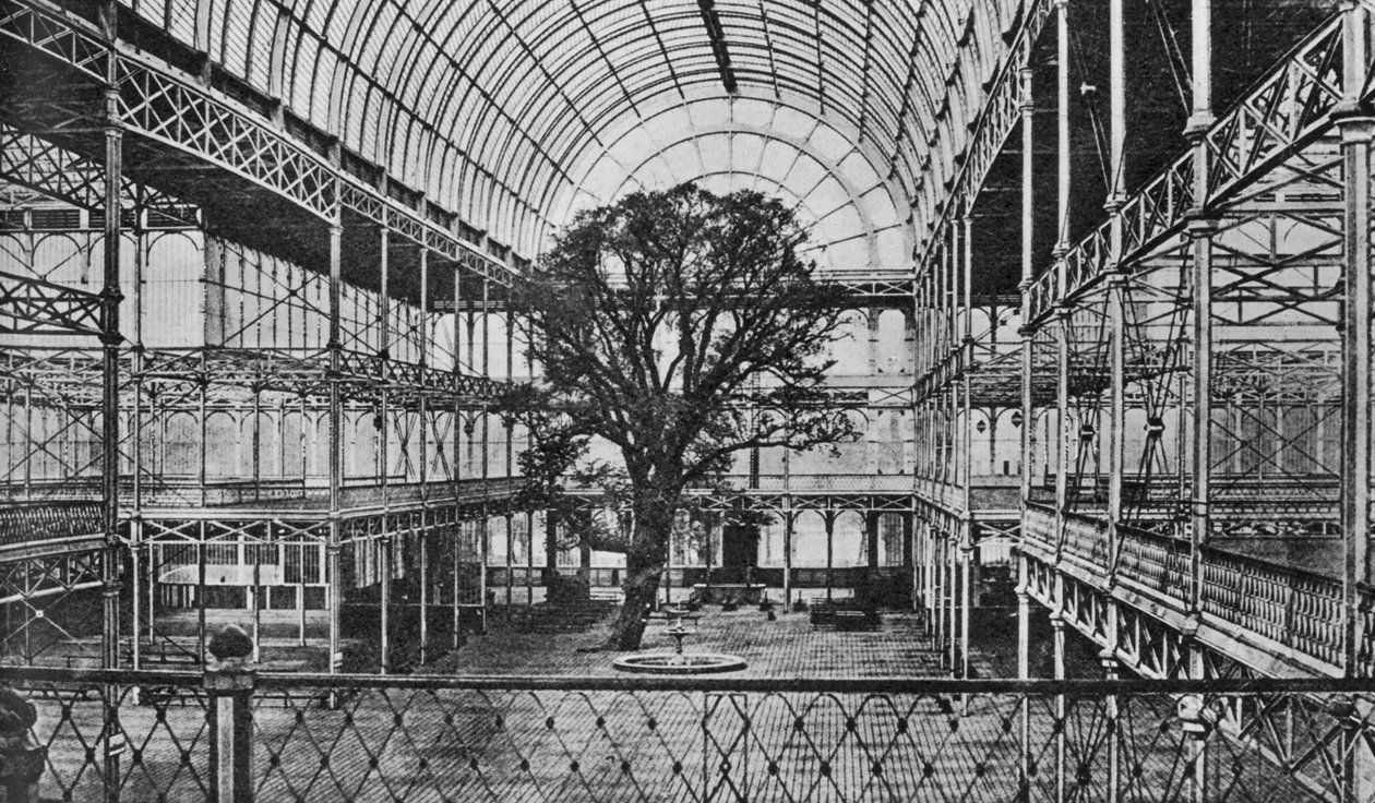 Intérieur du Crystal Palace - English Photographer