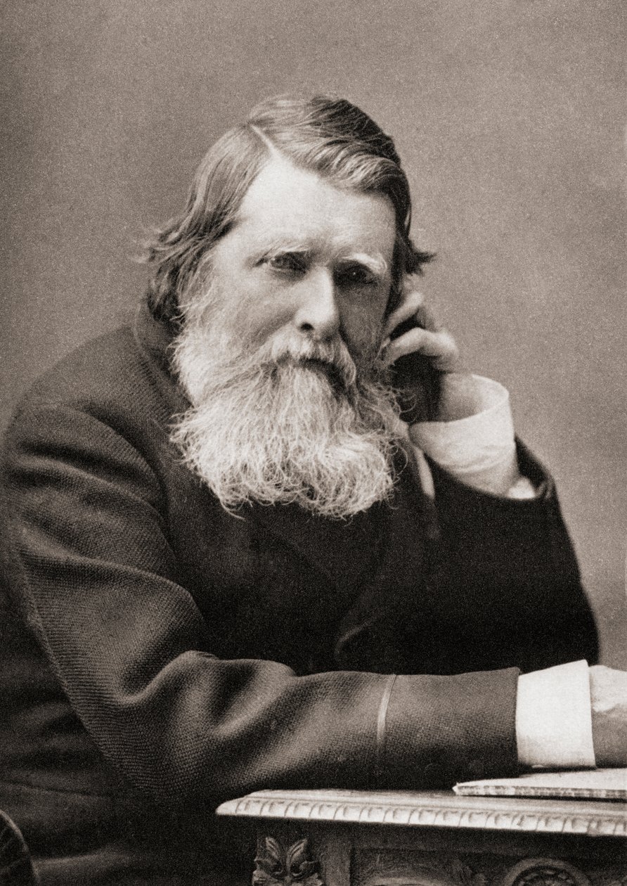 John Ruskin, extrait de Sélections des écrits de John Ruskin, publié en 1901 - English Photographer