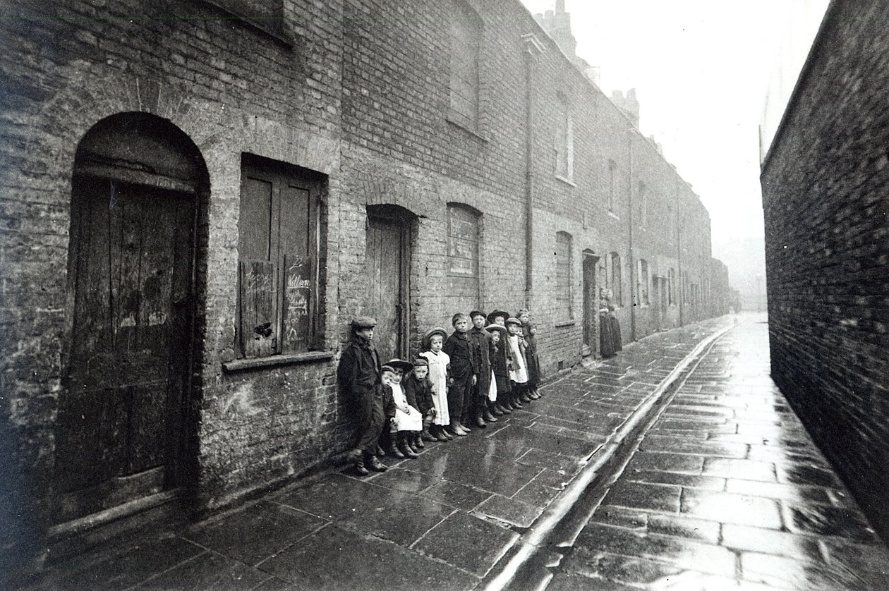 Taudis de Londres, c.1900 - English Photographer