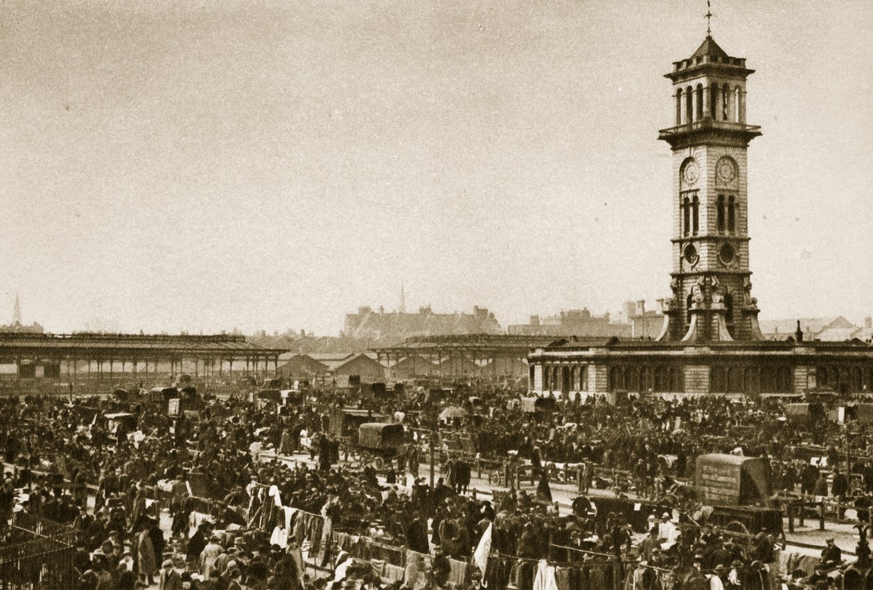 Partie du marché de Caledonian, l