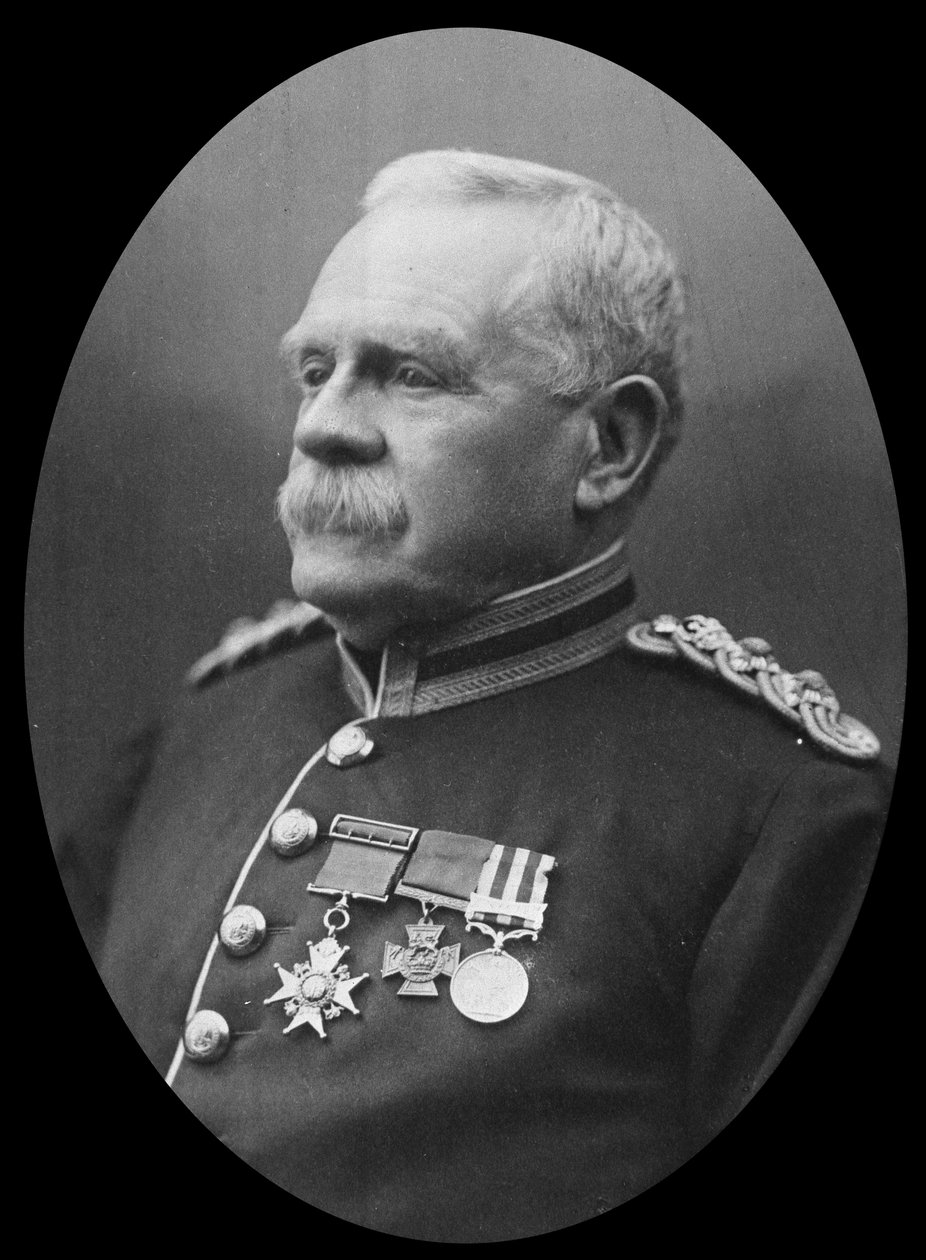 Portrait du colonel T. Cadell VC CB, 1907 - English Photographer