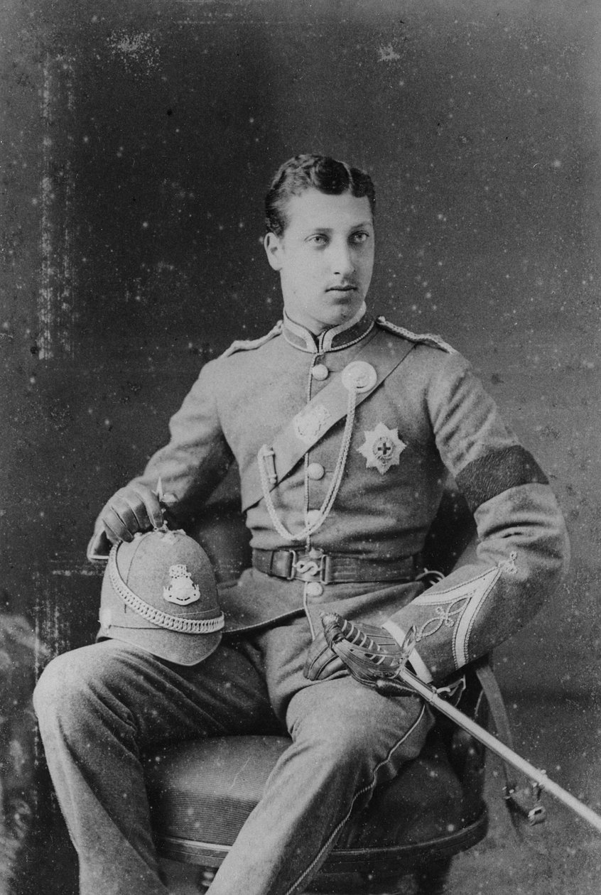 Prince Albert Victor, Duc de Clarence et Avondale, 1885 - English Photographer