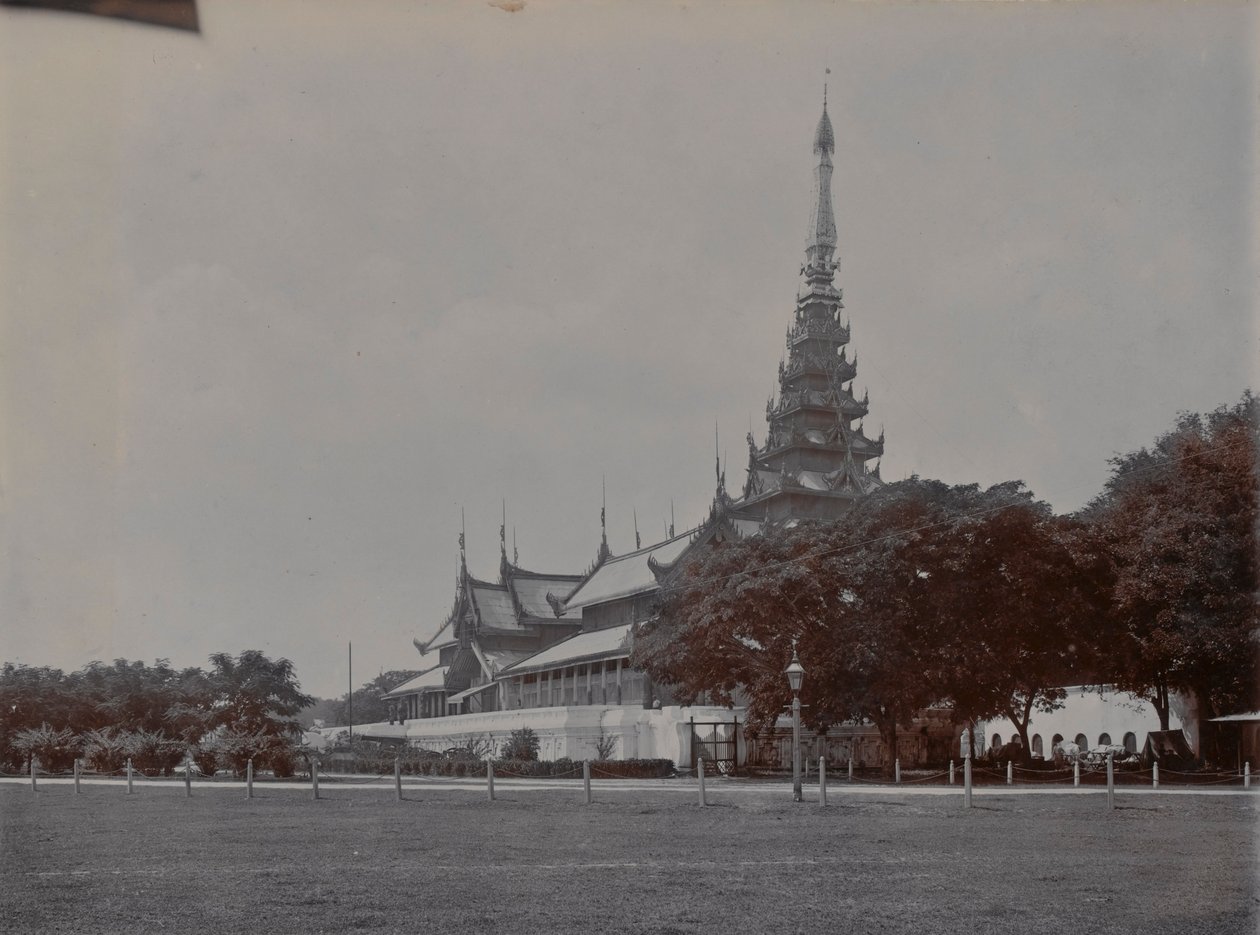 Pyit-that, Palais de Mandalay, Birmanie, 1906 - English Photographer