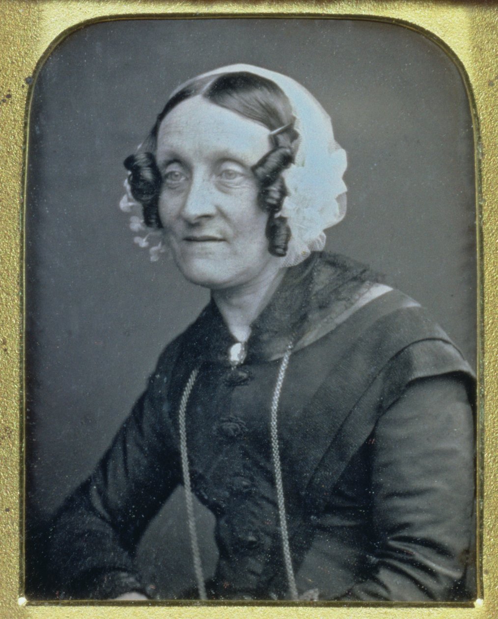Sarah Faraday, épouse de Michael Faraday (1791-1867) années 1840-50 (daguerréotype) - English Photographer