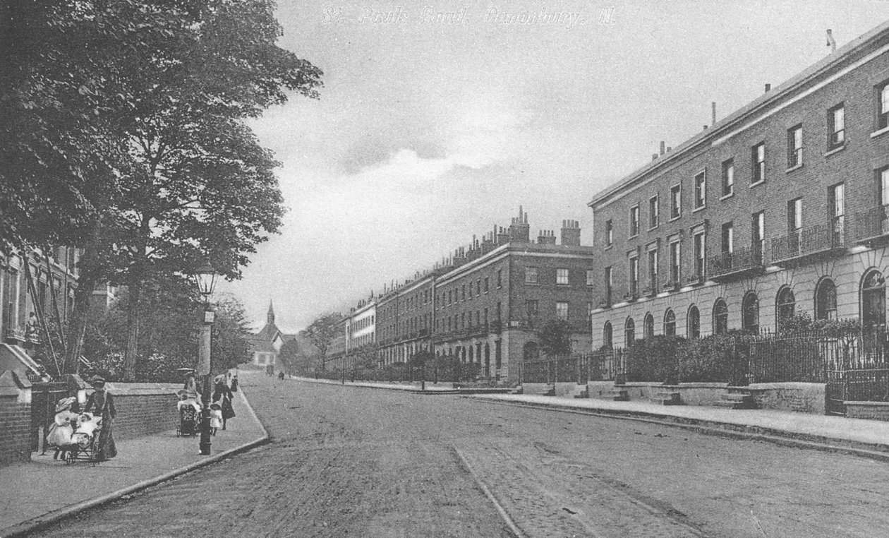 St. Pauls Road, Canonbury, Islington - English Photographer