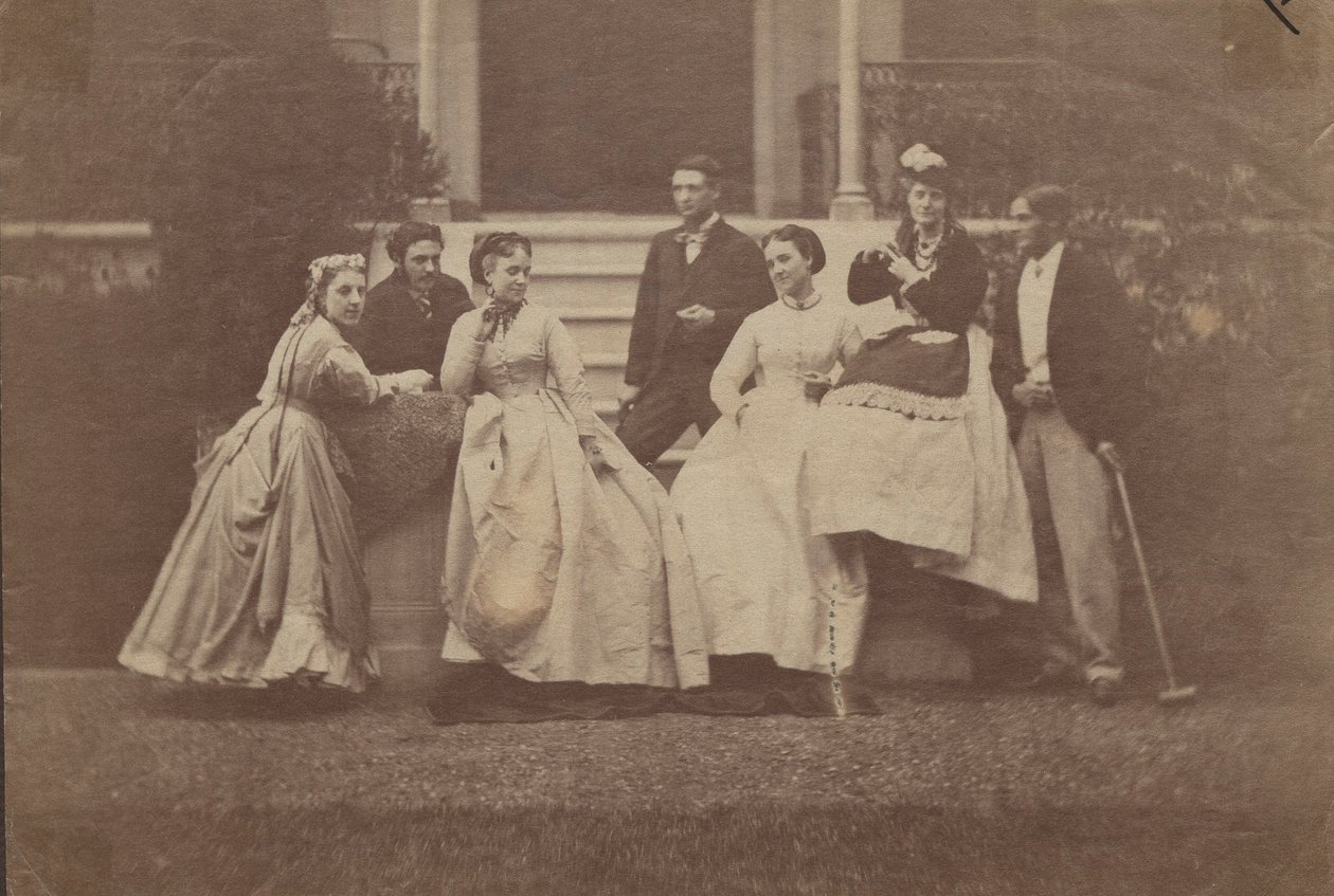 Groupe inconnu, années 1860 - English Photographer