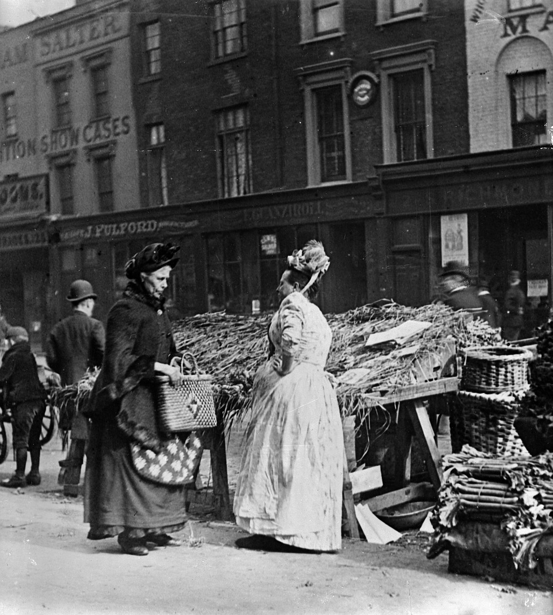 Scène de marché victorien - English Photographer