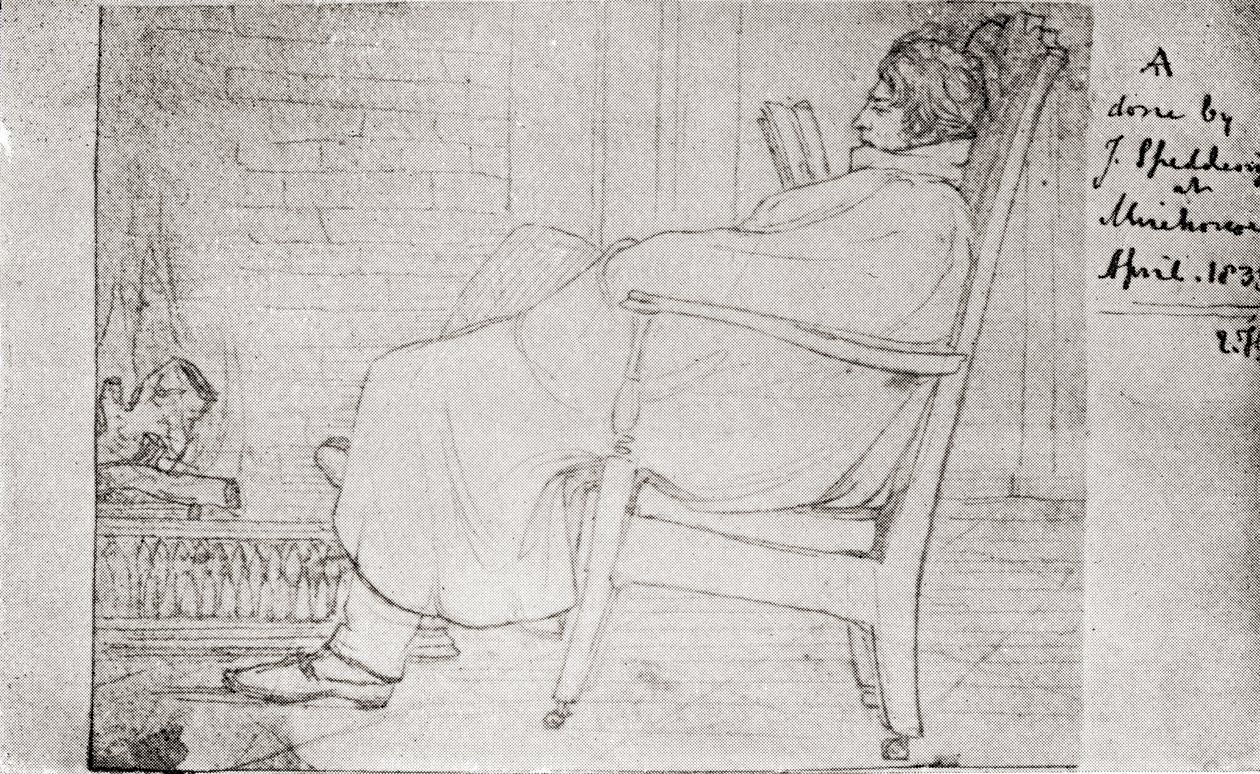 Alfred Lord Tennyson (1809-92) - English School