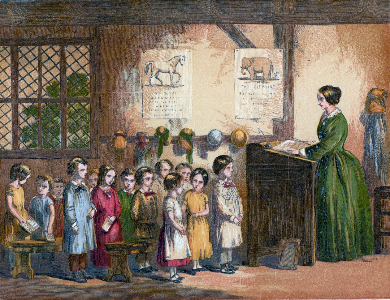 Enfants cherchant une bénédiction - English School