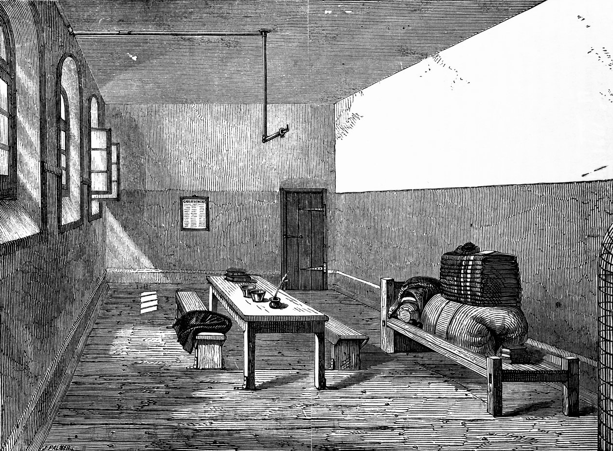 Cellule condamnée à Newgate - English School