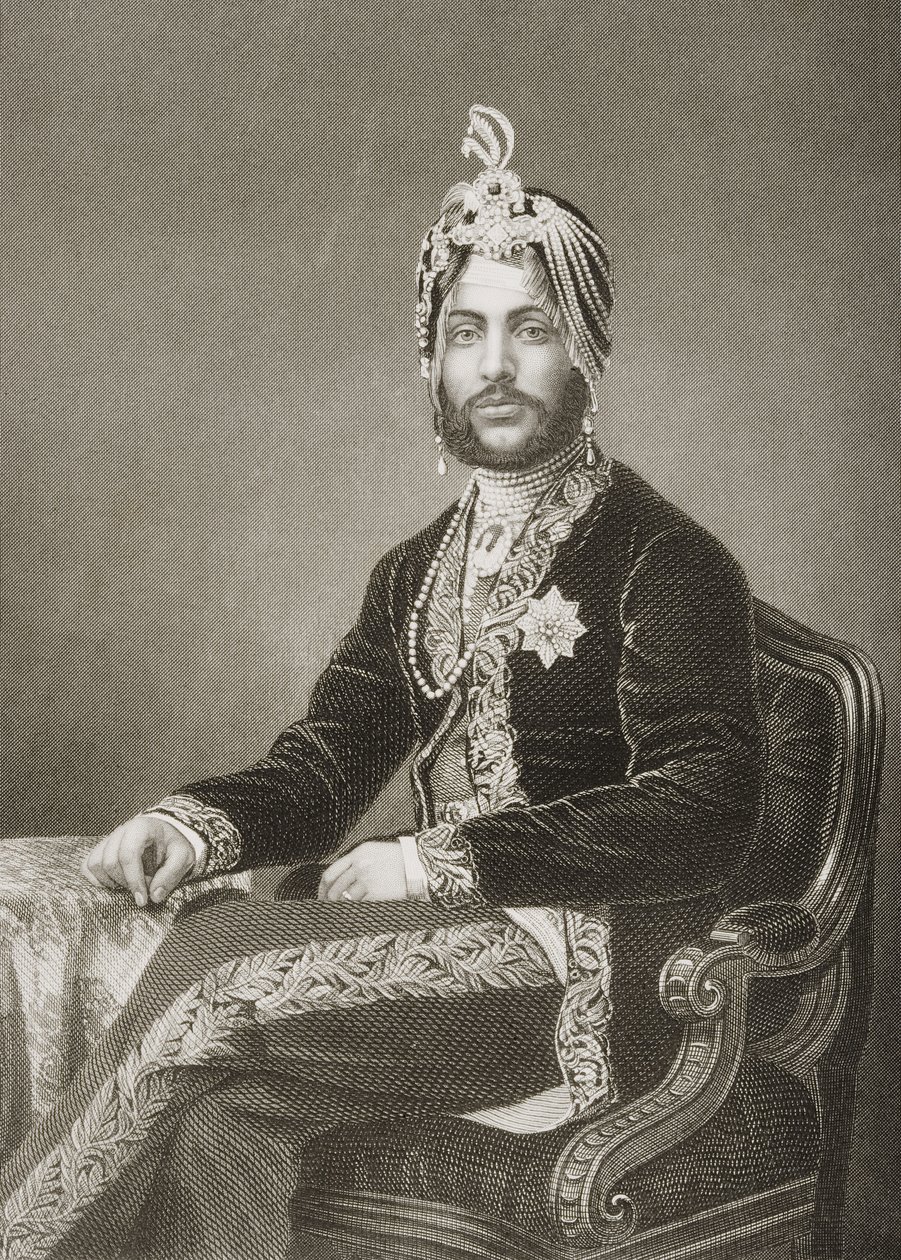 Duleep Singh (1838-93) - English School