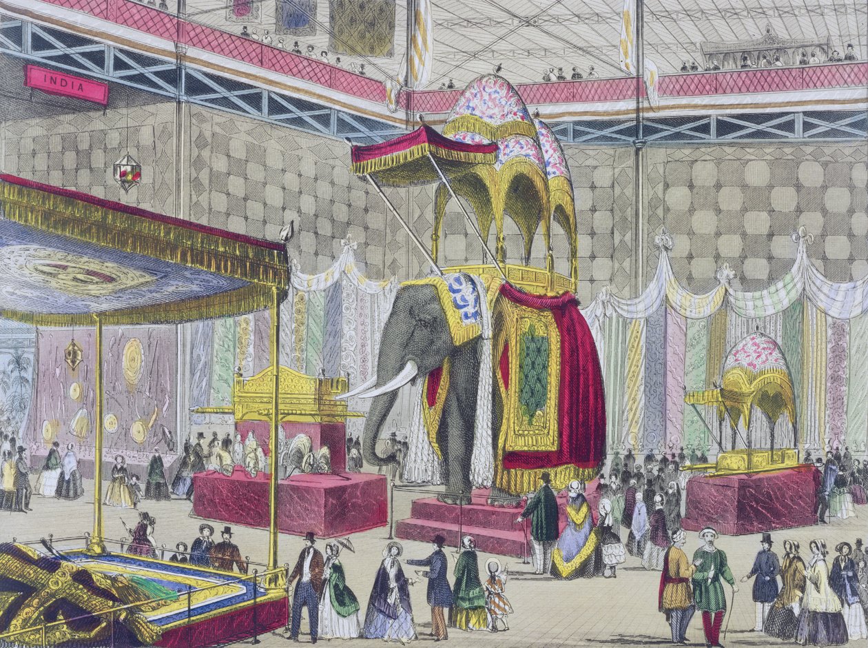 Grande Exposition, 1851 : Département indien de l