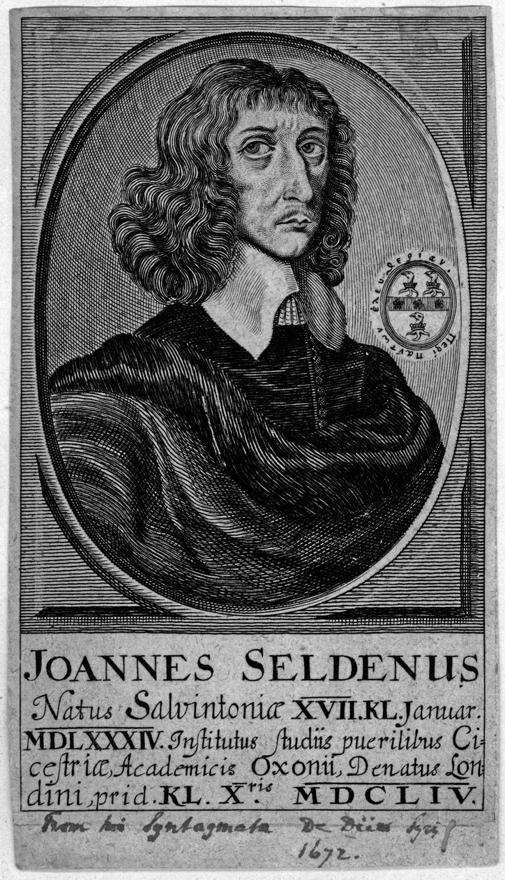 John Selden, 1672 - English School