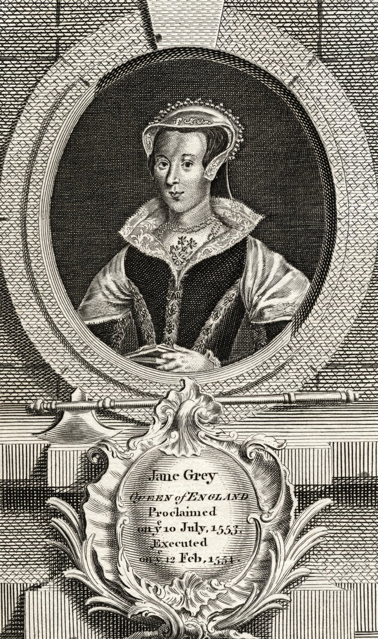 Lady Jane Grey (1537-54) - English School