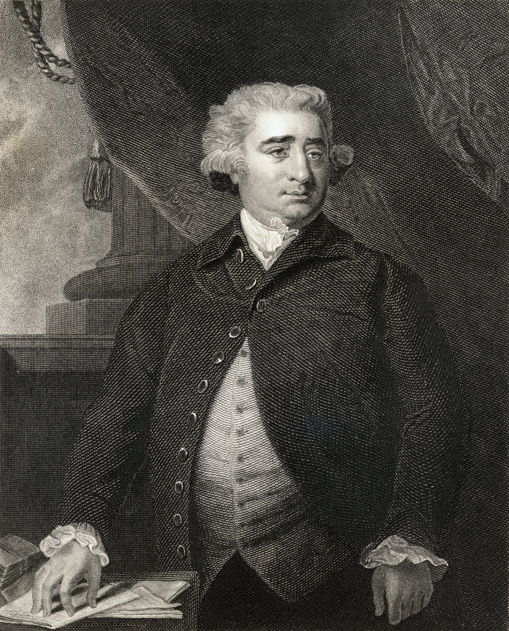 Portrait de Charles James Fox (1749-1806) - English School
