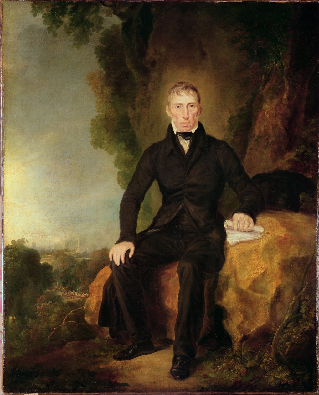 Portrait de John Loudon McAdam (1756-1836), c.1830 - English School