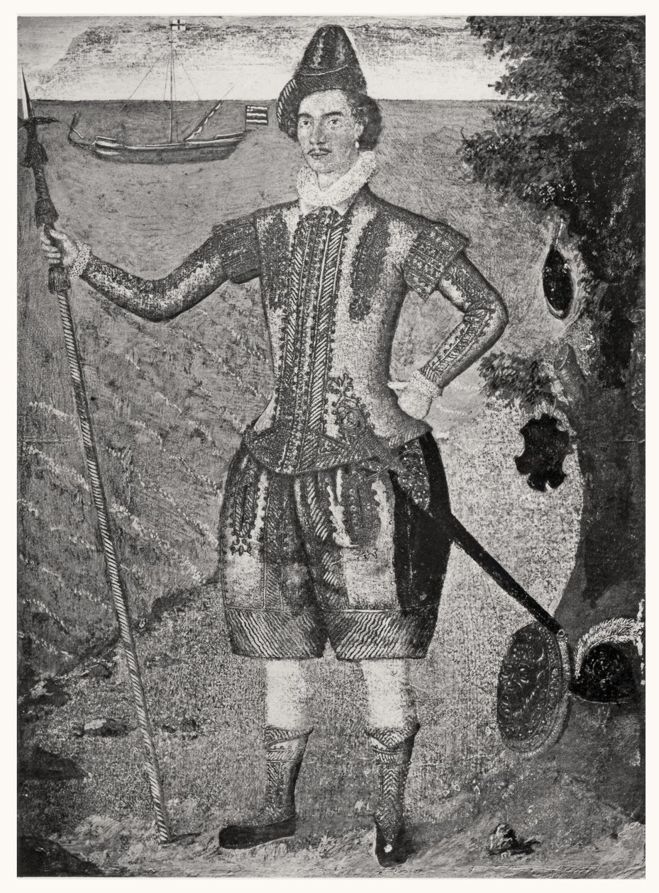 Portrait de Sir Francis Drake (c.1540-96) - English School