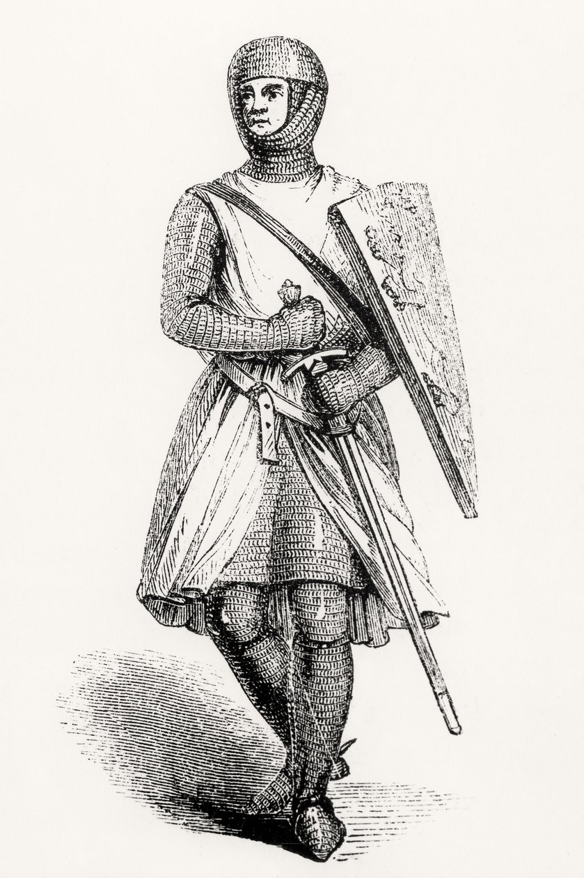 Portrait de William de Longespee, troisième comte de Salisbury (d. 1226) - English School
