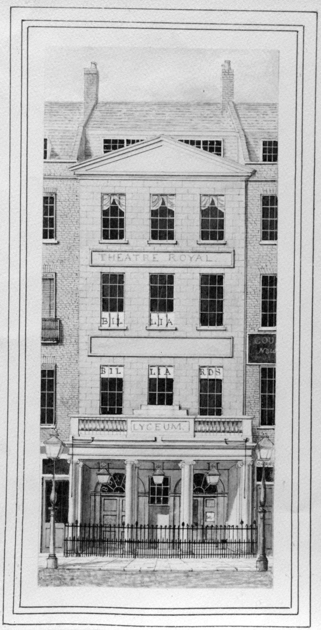 Le vieux théâtre Lyceum - English School
