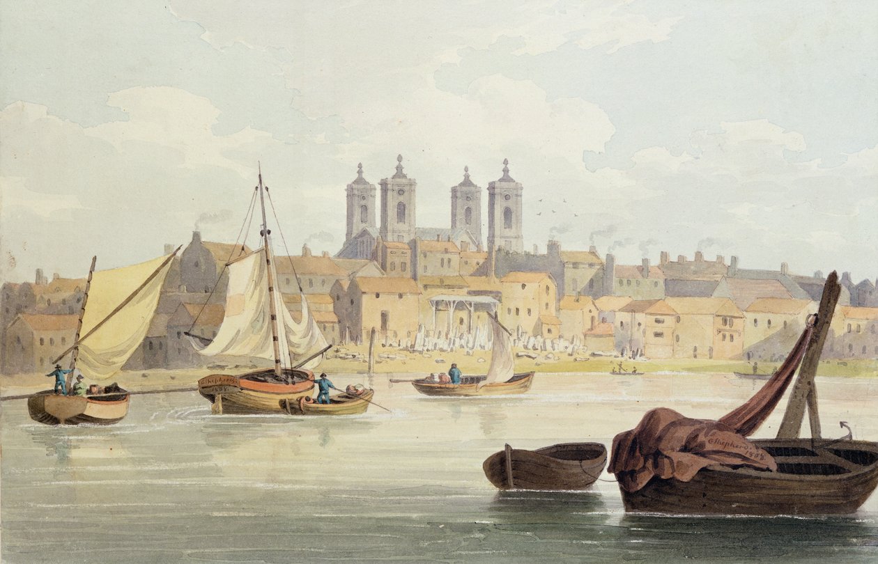 Vue de Millbank - English School