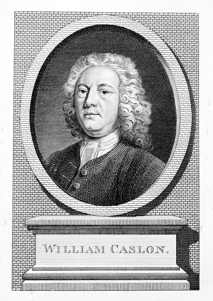 William Caslon - English School