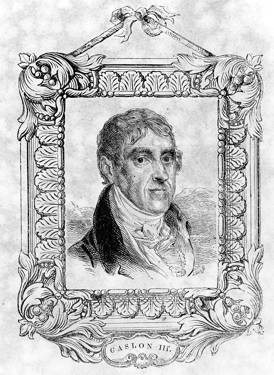 William Caslon III - English School