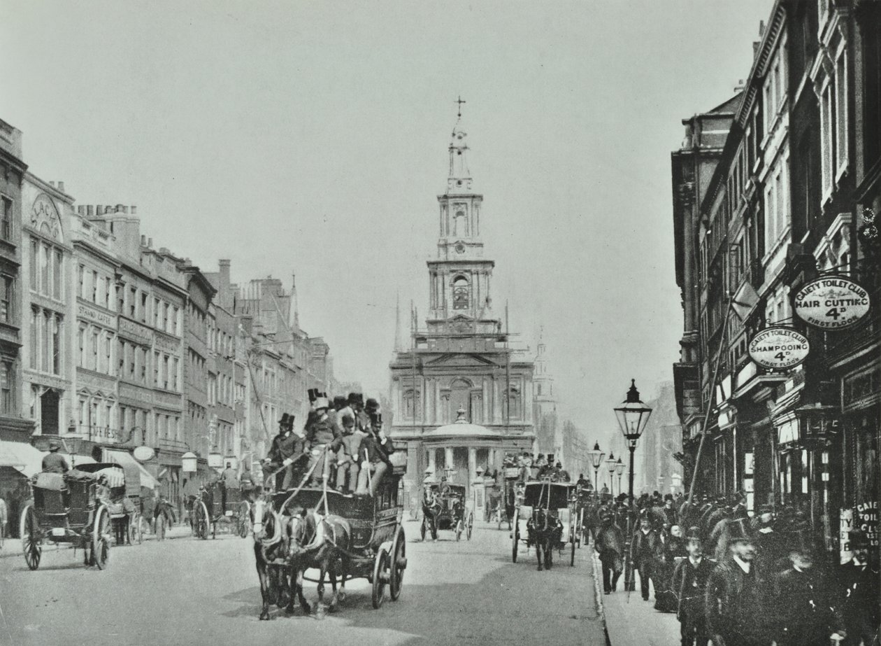4-10 Strand, Westminster : façades avant, 1895 - English Photographer
