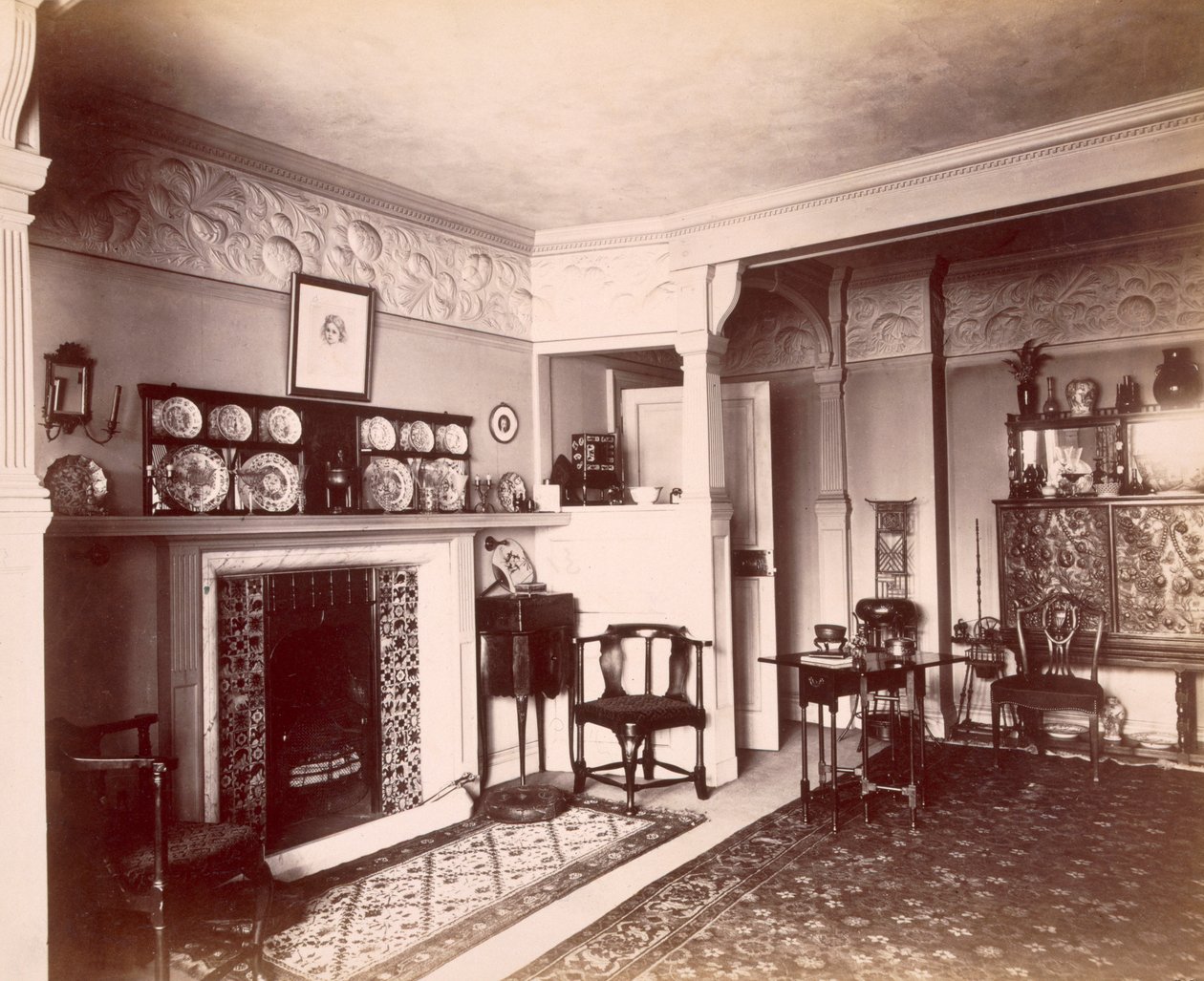 Maison Norman Shaw à Hampstead - English Photographer