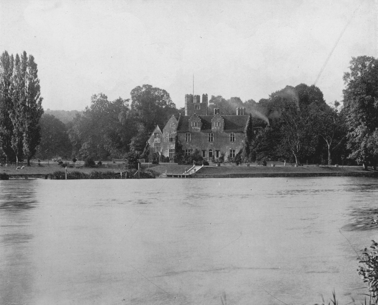 Abbaye de Bisham (photo n/b) - English Photographer